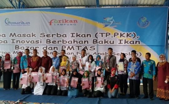 Tulangbawang Juara Lomba Masak Serba Ikan Tingkat Provinsi