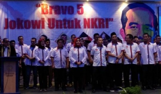 Pilpres 2019, Bravo 5 Targetkan Jokowi Kembali Menang di Lampung