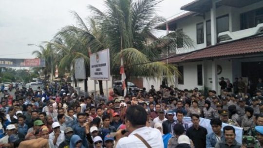 Dugaan Politik Uang: TS Ridho, Herman HN, dan Mustafa Datangi Polda Lampung