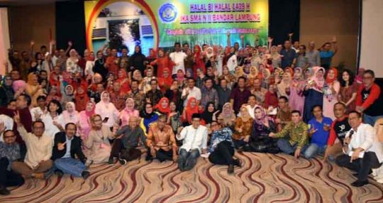 IKA SMAN 2 Bandarlampung Gelar Halal Bihalal