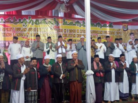 Herman HN Hadiri Istighosah Kamtibmas Polda Lampung