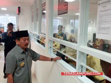Sidak di Gedung Satap, Herman HN: Melayani Warga dengan Baik Itu Ibadah