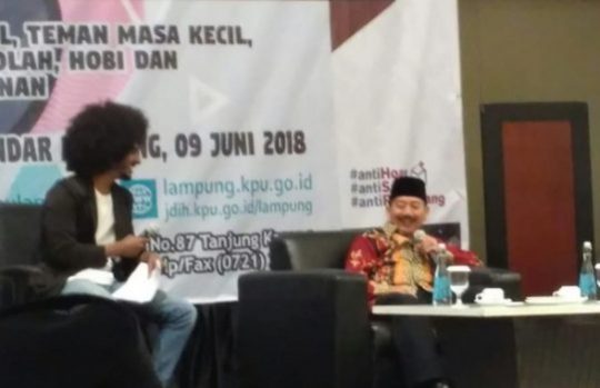 Talkshow Cagub Lampung 2018 : Herman HN Berpengalaman Memimpin dan Mengelola Keuangan
