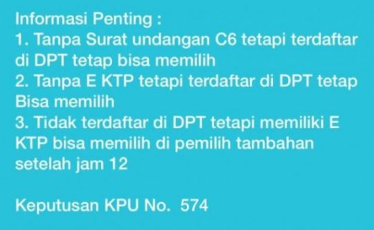 Penjelasan KPU Soal Pemilih tak Masuk DPT Pilgub Lampung