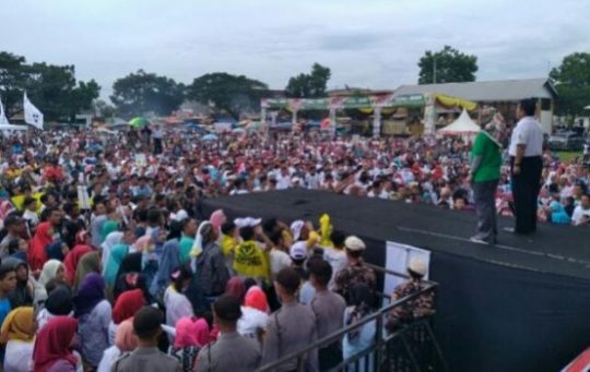Kampanye Terakhir, Arinal Ajak Warga Berterima Kasih kepada Presiden Jokowi
