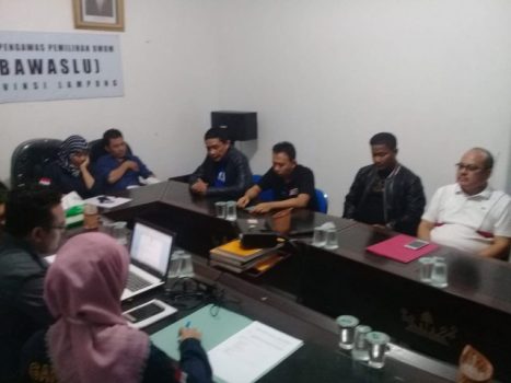 TS Ridho – Bachtiar dan Herman HN – Sutono Adukan Arinal – Nunik ke Bawaslu