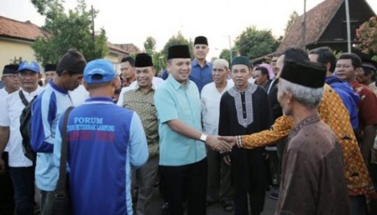 Sukses Bangun Infrastruktur, Warga Sukadana Siap Menangkan Ridho-Bakhtiar
