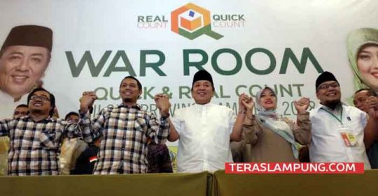 Cyrus Network Yakin Arinal Djunaidi – Chusnunia Chalim Menangi Pilgub Lampung