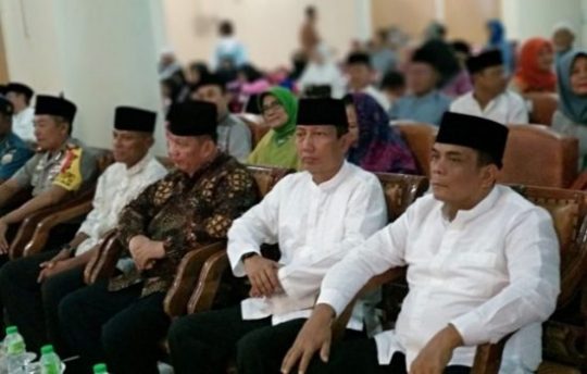 Safari Ramadan di Masjid Al Furqon, Pjs Gubernur Lampung Singgung Soal DBH