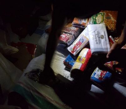 Truk Pengangkut Logistik Arinal – Nunik Diamankan Warga di Lamteng