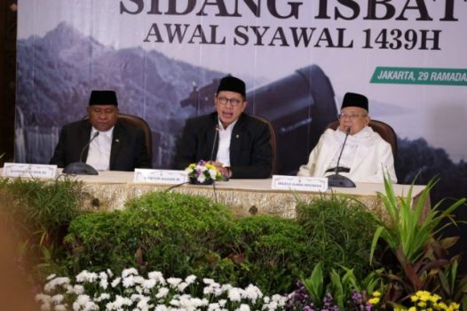 Sidang Isbat 2018: Idul Fitri 1439 H Jatuh pada 15 Juni 2018