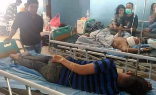 Enam Begal Bacok Pemudik di Jalinsum Lampung