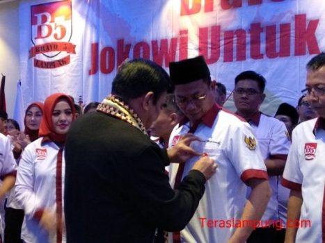 Pengurus Bravo 5 Lampung Dikukuhkan