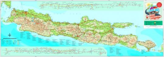 Inilah Peta Jalur Mudik Idul Fitri 2018 di Pulau Jawa dan Bali