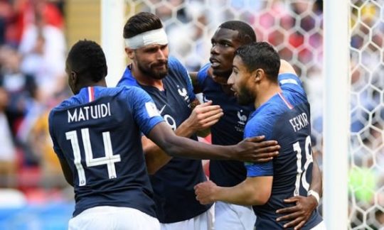 Piala Dunia 2018, Prancis Susah Payah untuk Tundukkan Australia 2-1