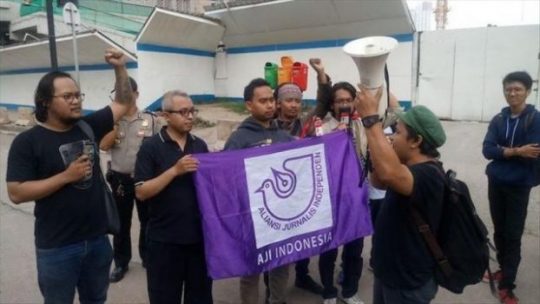 AJI dan Forum Pekerja Media Desak PDIP Hentikan Penyerangan Radar Bogor