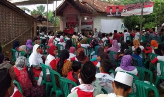 Masyarakat Bekri Sepakat Menangkan Herman-Sutono Tanpa Politik Uang