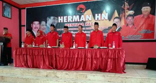 Cawagub Sutono Terus Berkoordinasi dengan Kader dan Pengurus PDIP