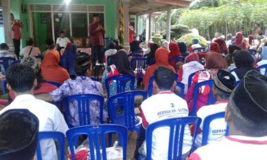 Sutono Ajak Masyarakat Lampung Timur Bergotongroyong Menangkan Pilgub 2018
