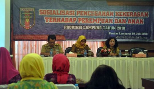 Angka Kekerasan terhadap Perempuan dan Anak di Lampung Turun
