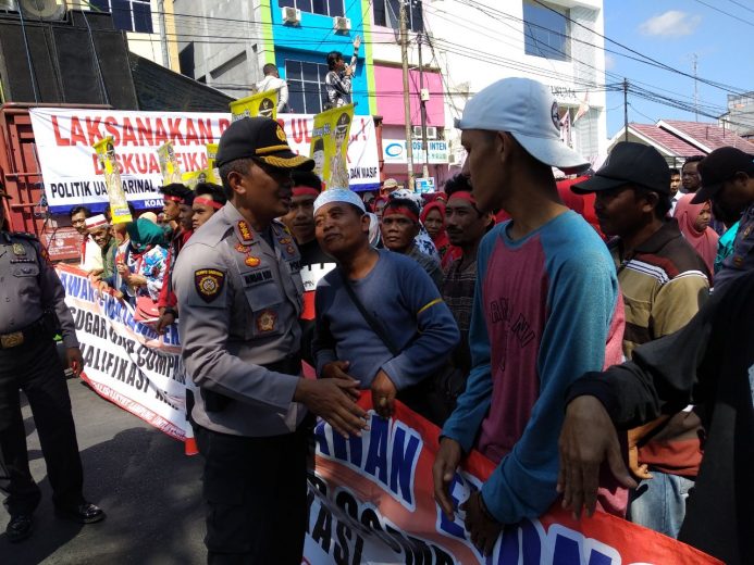 Demo Money Politic Pilgub Lampung, Polresta Kerahkan 1.000 Personel
