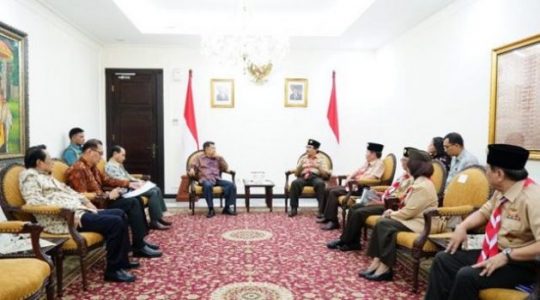 Pramuka Undang Jusuf Kalla ke Pertemuan Pembina dan Pelatih di Malang
