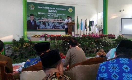 491 Pelajar MI-MTs-MA Ikuti Kompetisi Sains Madrasah Tingkat Provinsi