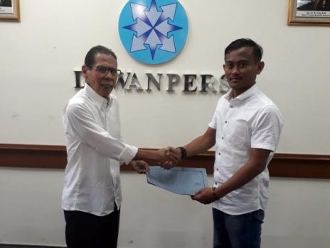 Terkait Pilgub, Ketua PWI Lampung Dilaporkan ke Dewan Pers