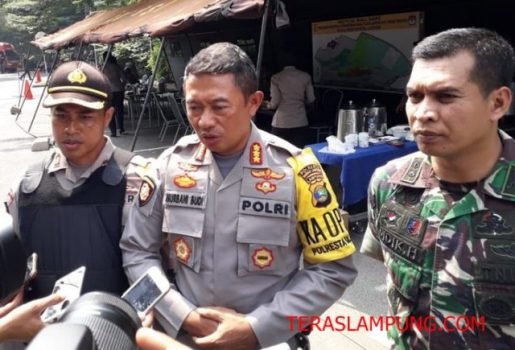Demo Kasus Money Politics Pilgub Lampung, Polresta Kerahkan 500 Personel