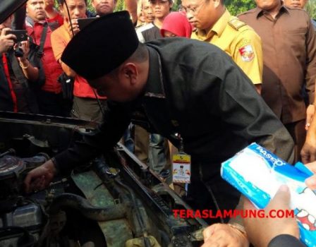 Bupati Agung Tarik 17 Kendaraan Dinas Pejabat Lampung Utara, Ini Sebabnya