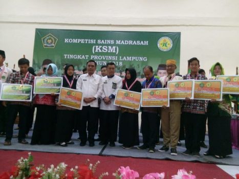 Inilah Para Juara KSM MI, MTs, MA Tingkat Provinsi Lampung 2018