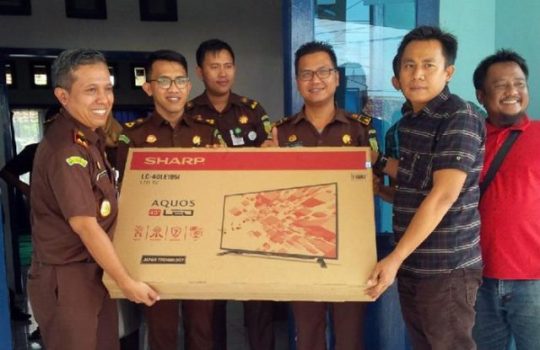 Kajari dan Kadis Kominfo Lampura Sambangi Kantor PWI