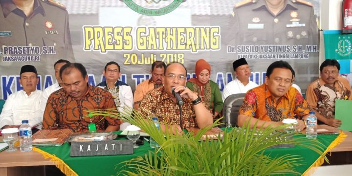 Kajati Lampung: Perkara Narkotika Duduki Peringkat Pertama