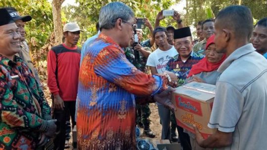 Sambangi Rumah Mimin, Pemkab Lamteng Pastikan Pendidikan Reno