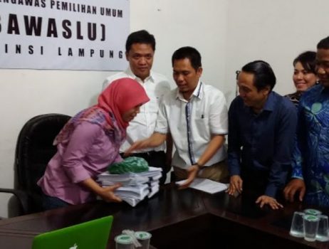 Pilgub Lampung 2018, KRLUPB Laporkan Para Komisioner Bawaslu ke DKPP