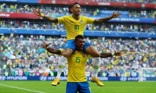 Piala Dunia 2018: Kalahkan Meksiko, Brasil Melaju ke Perempat Final