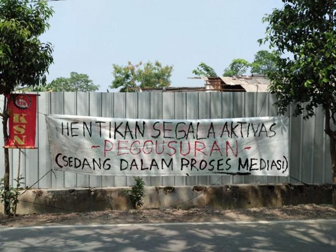 Derita Warga Pasar Griya Sukarame Setelah Bangunannya Digusur