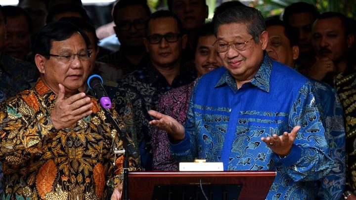 Beri Masukan Kampanye Akbar Prabowo di GBK, Ini Surat SBY dari Singapura