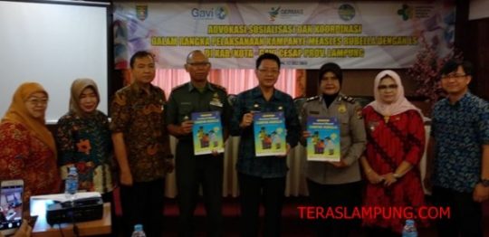 Di Bandarlampung, 256.964 Anak Usia 9 Bulan-15 Tahun akan Diimunisasi Campak