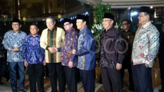 Pilpres 2019: Samakan Persepsi Capres-Cawapres, SBY Bertemu Presiden PKS