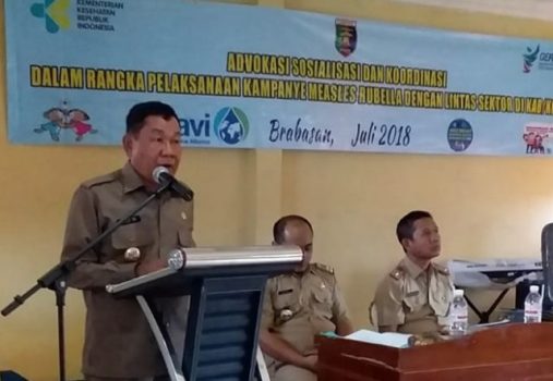 Cegah Virus Campak dan Rubella, Dinkes Mesuji Gelar Sosialisasi
