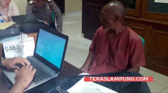 Sekap dan Perkosa Gadis, Pria 60 Tahun Warga Lampura Ditangkap Polisi