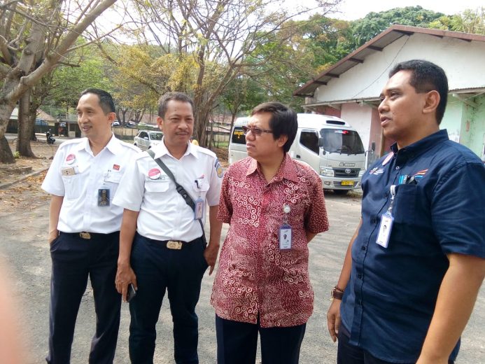 PT KAI Tanjungkarang Tinjau Aset di Srengsem