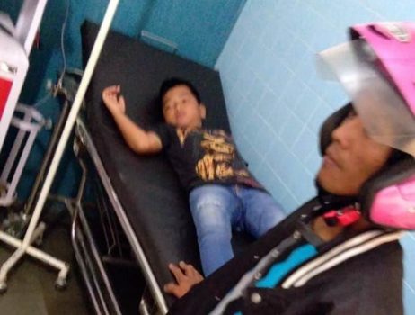 Anak Korban Penggusurun Pasar Griya Sukarame Dirawat di Rumah Sakit