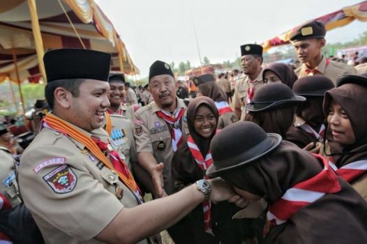 Gubernur Ridho : Pramuka Wadah Pendidikan dan Pembinaan Generasi Muda