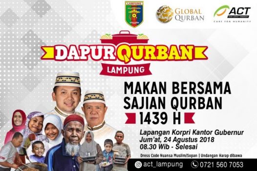 ACT Lampung Siap Gelar Dapur Kurban Lampung