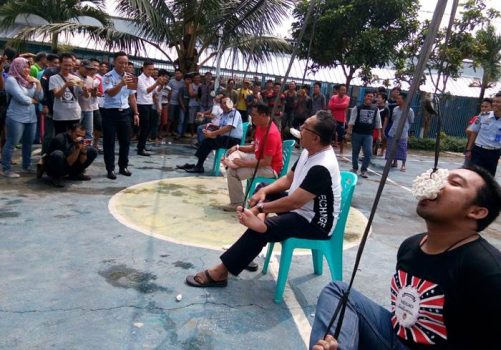 Peringati HUT RI, Lapas Rajabasa Gelar Beberapa Lomba