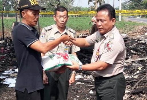 Korban Kebakaran di Cahayanegeri Terima Bantuan
