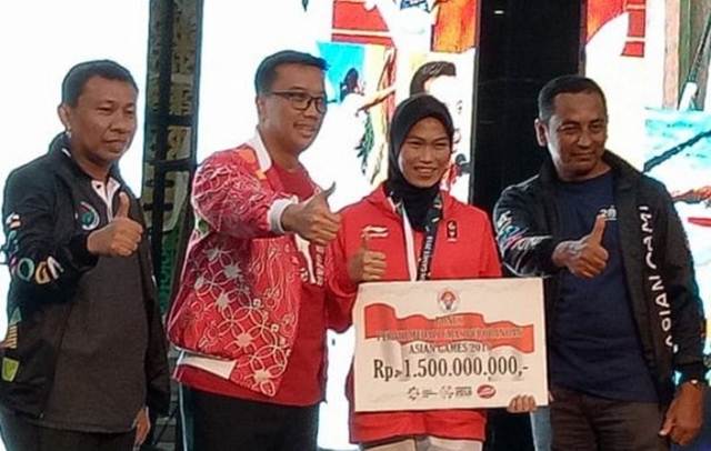 Asian Games 2018, Defia Rosmaniar Terima Bonus Rp1,5 Miliar