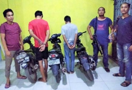 Di Way Kanan, Dua Tersangka Begal Dibekuk Polisi saat Pesta Miras